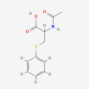 N-Acetyl-S-phenyl-d5-DL-cysteine