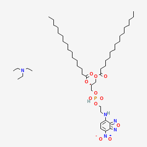 NBD-PE [N-(7-Nitrobenz-2-oxa-1,3-diazol-4-yl)-1,2-dihexadecanoyl-sn-glycero-3-phosphoethanolaMine, triethylaMMoniuM salt]