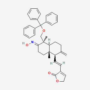 molecular formula C39H41NO4 B12411096 Zikv-IN-3 