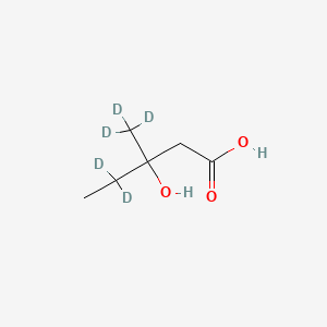 3-Hydroxy-3-methylvaleric acid-d5