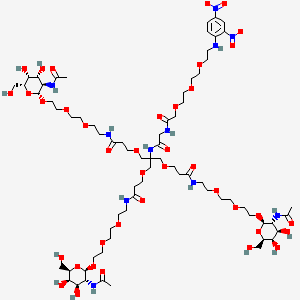 molecular formula C71H121N11O39 B12411166 D-MoDE-A (1) 