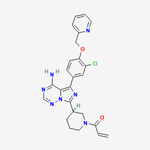 molecular formula C25H24ClN7O2 B12411242 Egfr-IN-35 