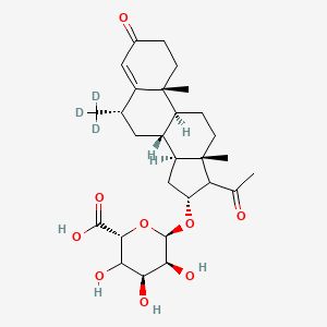 Medroxy Progesterone17-O-beta-D-glucuronide-d3