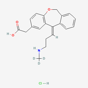 N-Desmethyl Olopatadine-d3 (hydrochloride)