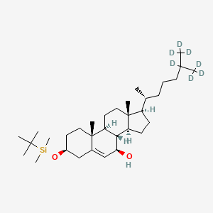 3-O-tert-Butyldimethylsilyl 7beta-hydroxy cholesterol-d7