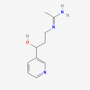 molecular formula C10H15N3O B12411278 Nos-IN-3 