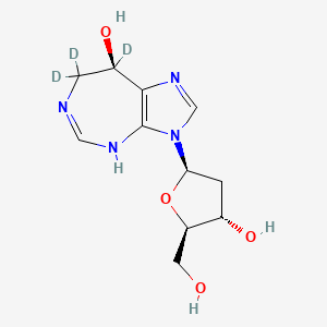 molecular formula C11H16N4O4 B12411290 Pentostatin-d3 