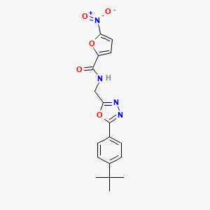 molecular formula C18H18N4O5 B12411338 Antitubercular agent-13 