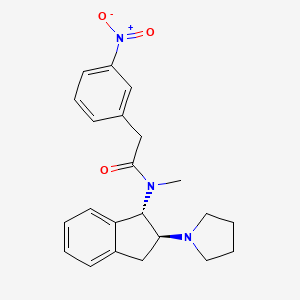 molecular formula C22H25N3O3 B1241140 Niravoline CAS No. 130610-93-4
