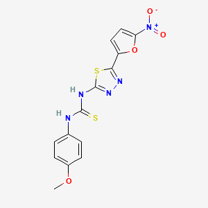 molecular formula C14H11N5O4S2 B12411401 Mt KARI-IN-2 