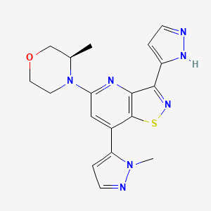 molecular formula C18H19N7OS B12411436 Atr-IN-19 