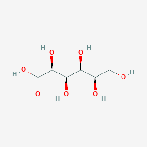 molecular formula C6H12O7 B1241147 Idonic acid 
