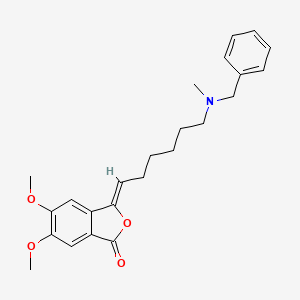 molecular formula C24H29NO4 B12411507 AChE-IN-21 