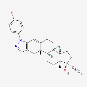 molecular formula C28H31FN2O B1241151 Nivacortol CAS No. 24358-76-7