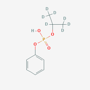 molecular formula C9H13O4P B12411513 Isopropyl Phenyl Phosphate-d7 