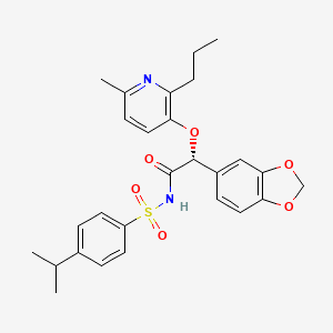 molecular formula C27H30N2O6S B1241153 Pabsa 