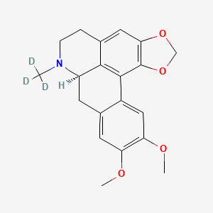 molecular formula C20H21NO4 B12411549 L-Dicentrine-d3 