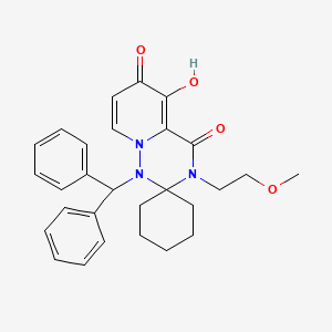 molecular formula C28H31N3O4 B12411590 Cap-dependent endonuclease-IN-19 