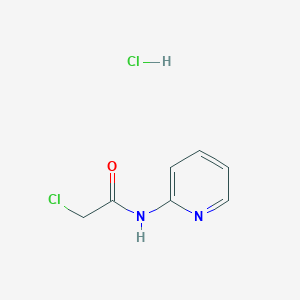 molecular formula C7H8Cl2N2O B124116 2-氯-N-2-吡啶基乙酰胺盐酸盐 CAS No. 929039-11-2