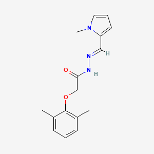 (2,6-Dimethyl-phenoxy)-acetic acid (1-methyl-1H-pyrrol-2-ylmethylene)-hydrazide