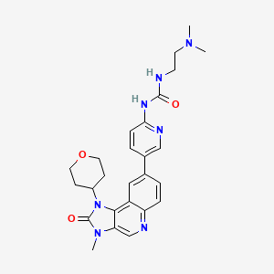 molecular formula C26H31N7O3 B12411654 ATM Inhibitor-2 