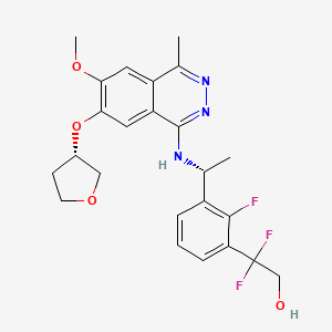 molecular formula C24H26F3N3O4 B12411668 Sos1-IN-8 