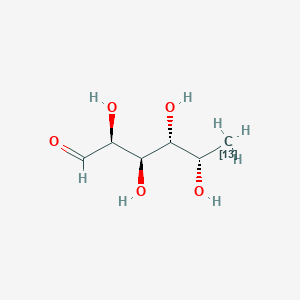 (-)-Fucose-13C-3