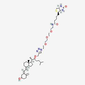 molecular formula C48H78N6O7S B12411718 Hsp70-IN-3 