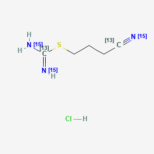 Kevetrin (hydrochloride)-13C2,15N3