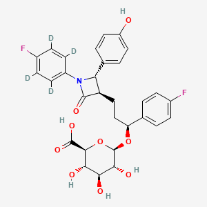 Ezetimibe Hydroxy-d4 beta-D-Glucuronide