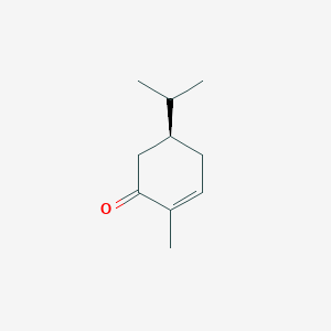 molecular formula C10H16O B1241184 2-Cyclohexen-1-one, 2-methyl-5-(1-methylethyl)-, (S)- 