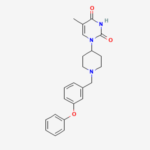 molecular formula C23H25N3O3 B12411841 MtTMPK-IN-4 