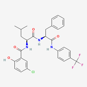 molecular formula C29H29ClF3N3O4 B12411884 Fak-IN-5 