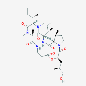 molecular formula C32H55N5O8 B12411896 Trichomide A 