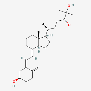 molecular formula C27H42O3 B1241191 24-Keto-25-hydroxyvitamin D3 CAS No. 74886-61-6