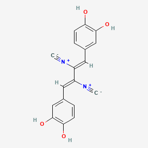 molecular formula C18H12N2O4 B1241192 Xanthocillin Y 2 CAS No. 12705-20-3
