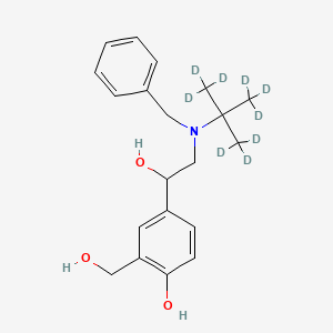 molecular formula C20H27NO3 B12411933 N-Benzyl Albuterol-d9 