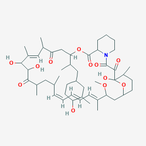 molecular formula C50H77NO12 B1241194 Desmethylrapamycin 