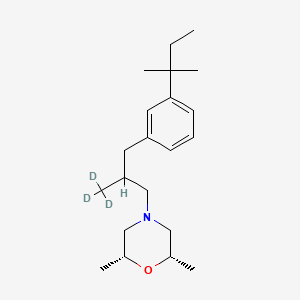 molecular formula C21H35NO B12411941 Meta-Amorolfine-d3 