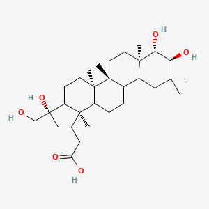 molecular formula C30H50O6 B12411966 Anti-inflammatory agent 18 