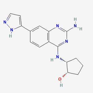 molecular formula C16H18N6O B12411967 NLRP3 antagonist 1 