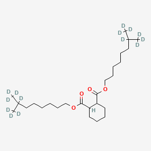 Bis[7,8,8,8-tetradeuterio-7-(trideuteriomethyl)octyl] cyclohexane-1,2-dicarboxylate