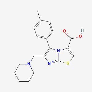 molecular formula C19H21N3O2S B12411987 Egfr/her2-IN-7 