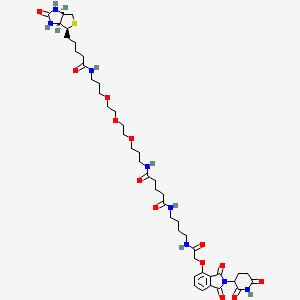 molecular formula C44H64N8O13S B12412043 Biotin-Thalidomide 