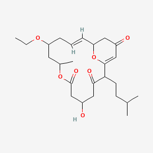 molecular formula C25H38O7 B12412111 Ellipyrone B 