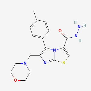 molecular formula C18H21N5O2S B12412126 Dhfr-IN-4 