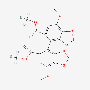 molecular formula C20H18O10 B12412128 Bifendate-d6 