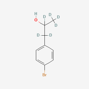 molecular formula C9H11BrO B12412159 1-(4-Bromophenyl)-2-propanol-d6 