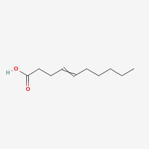 molecular formula C10H18O2 B1241219 4-Decenoic acid CAS No. 26303-90-2