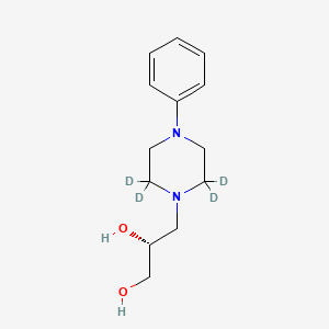 molecular formula C13H20N2O2 B12412193 (R)-(+)-Dropropizine-d4 